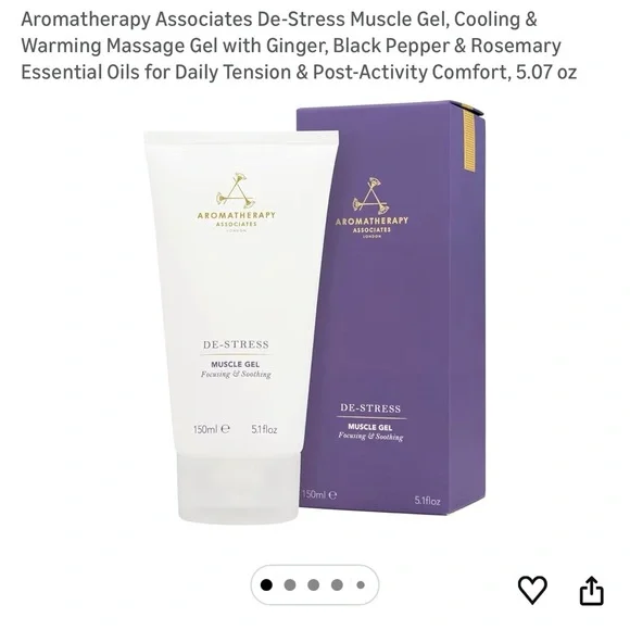 Aromatherapy Associates De-Stress Muscle Gel FULL New Open Box Spa Wellness Body - Picture 12 of 16